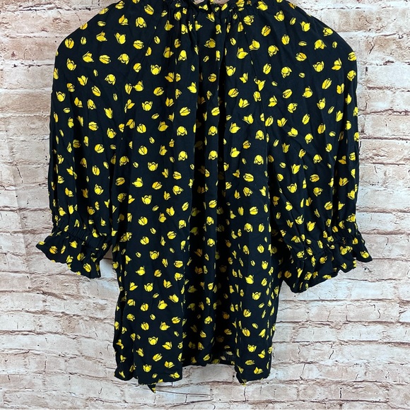 Who What Wear Floral Shirt Medium - Picture 4 of 7